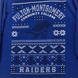 Champion Fulton Montgomery Community‎ College Raiders Long Sleeve Shirt XL